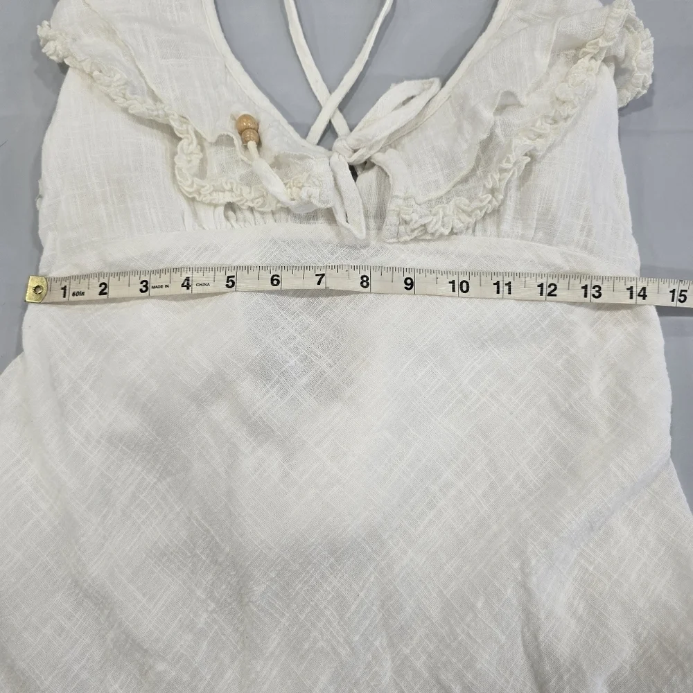 Free People White Mini Dress - Picture 12 of 16